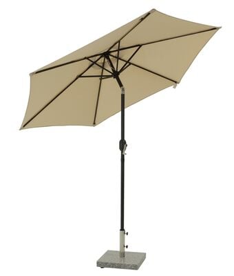Basic aurinkovarjo 250 cm beige